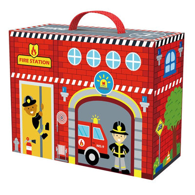 Fire Station Box - 30x10x22cm