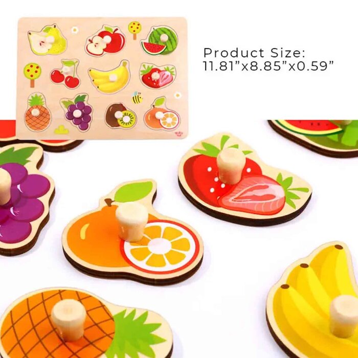 Fruit Puzzle - 30x23x2cm