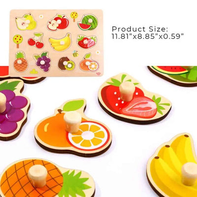 Fruit Puzzle - 30x23x2cm