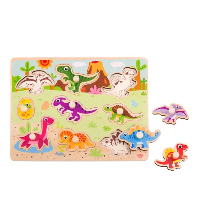 Dinosaur Puzzle - 30x23x2cm