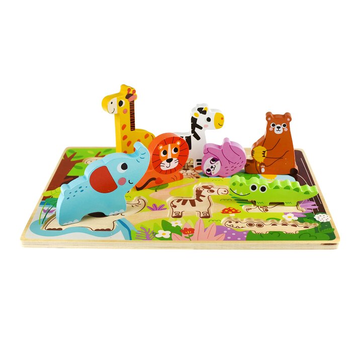 Chunky Puzzle - Animal - 30x21x2cm