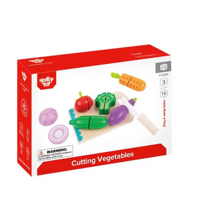 Cutting Vegetables - 23x16x6cm