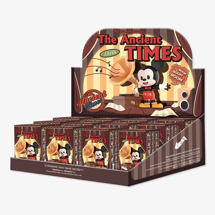 Disney Mickey And Friends The Ancient Times Series (individual Blind Boxes) - 6.5x6.5x10cm