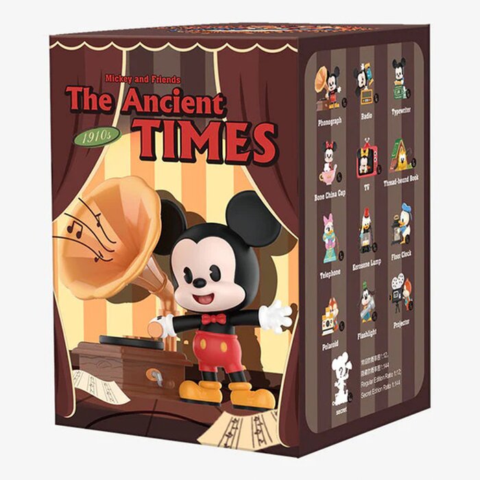 Disney Mickey And Friends The Ancient Times Series (individual Blind Boxes) - 6.5x6.5x10cm