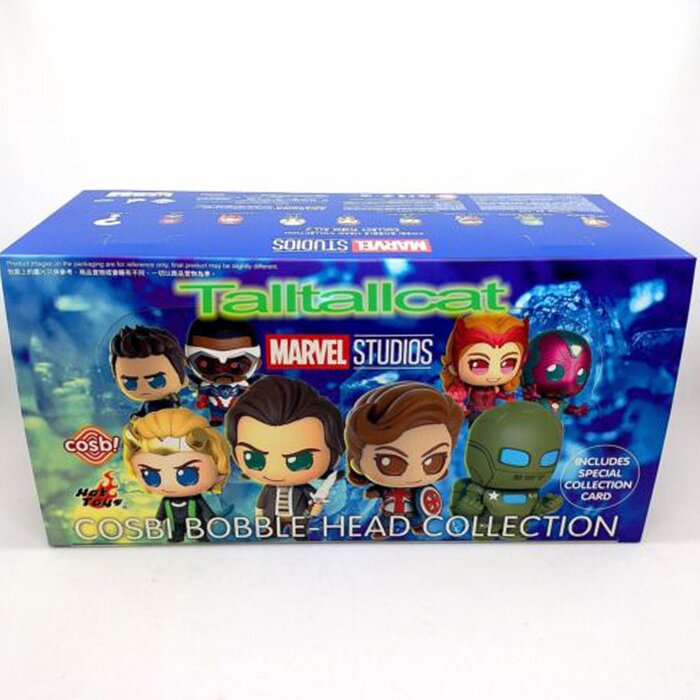 Marvel Studio Disney+ Cosbi Bobble-head Collection (individual Blind Boxes) - 6 x 6 x 10cm