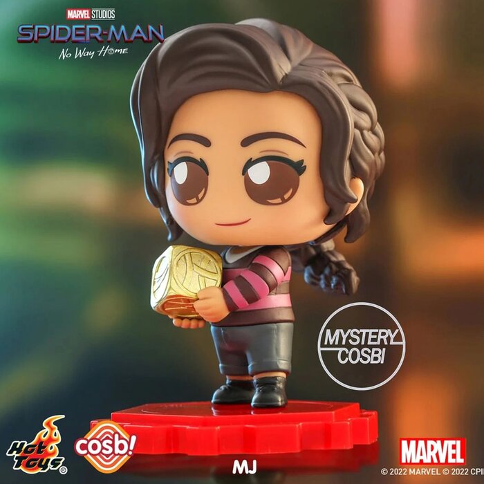 Spider-man: No Way Home - Spider-man Cosbi Bobble-head Collection (series 2) (individual Blind Boxes) - 6 x 6 x 10cm