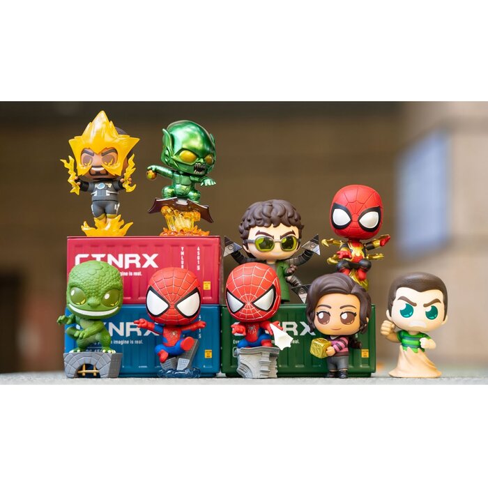 Spider-man: No Way Home - Spider-man Cosbi Bobble-head Collection (series 2) (individual Blind Boxes) - 6 x 6 x 10cm