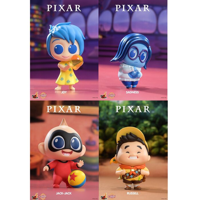 Pixar Cosbi Collection (individual Blind Boxes) - 6 x 6 x 10cm