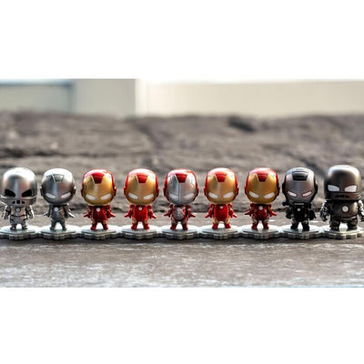 Iron Man 3 - Iron Man Cosbi Bobble-head Collection (individual Blind Boxes) - 6 x 6 x 10cm