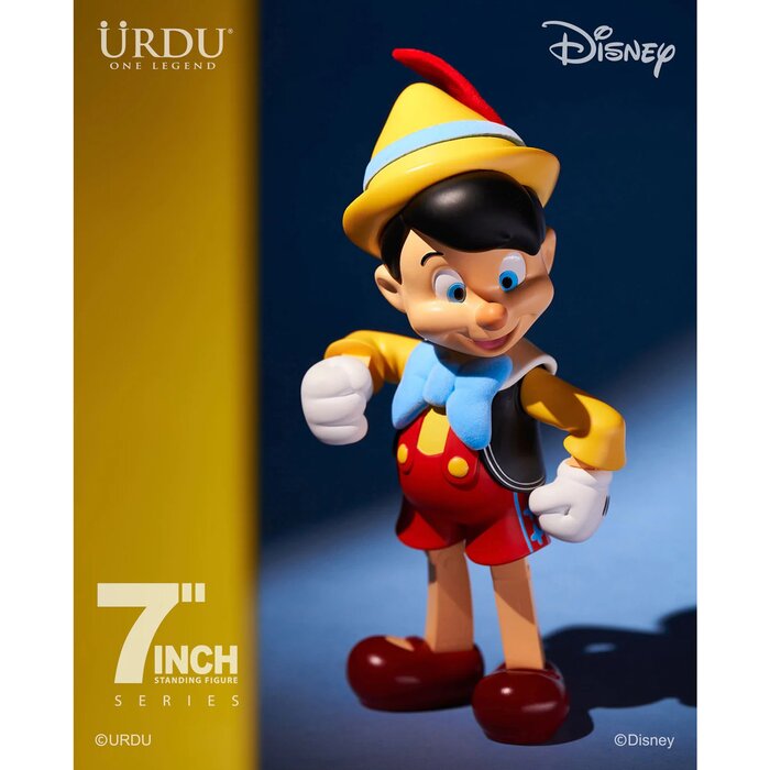 Urdu X Disney 7 Inch Standing Figure – Pinocchio - 13 x 13 x 23cm