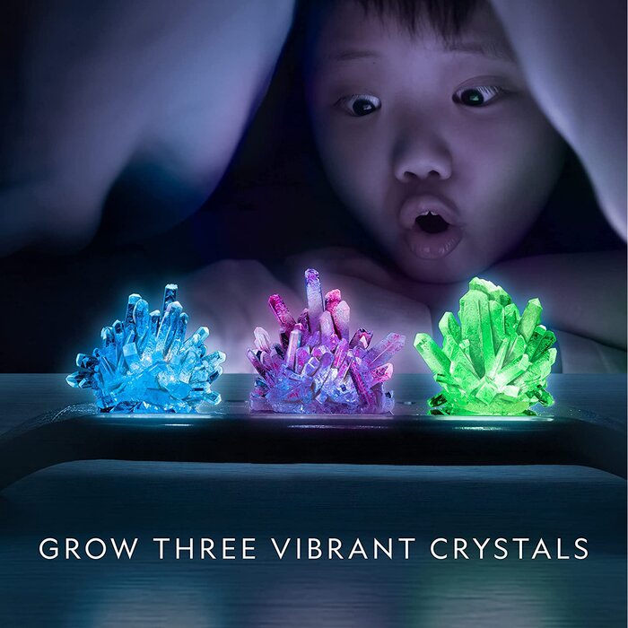 National Geographic Light Up Crystal Growing Kit - 23 x 9 x 29cm