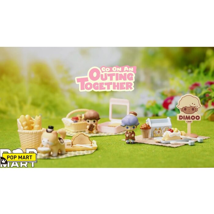 Dimoo Go On An Outing Together Series (case Of 9 Blind Boxes) - 29x22x12cm