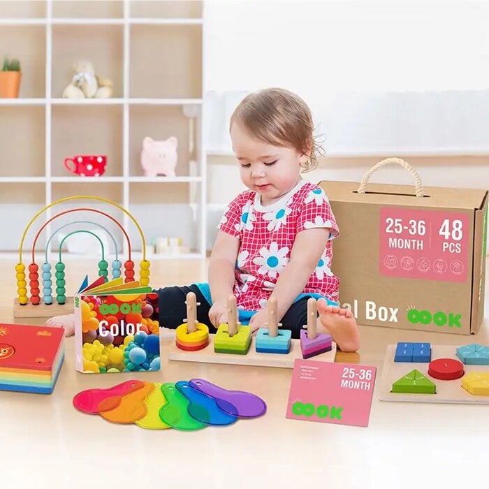 25-36m Educational Box - 32x27x18cm