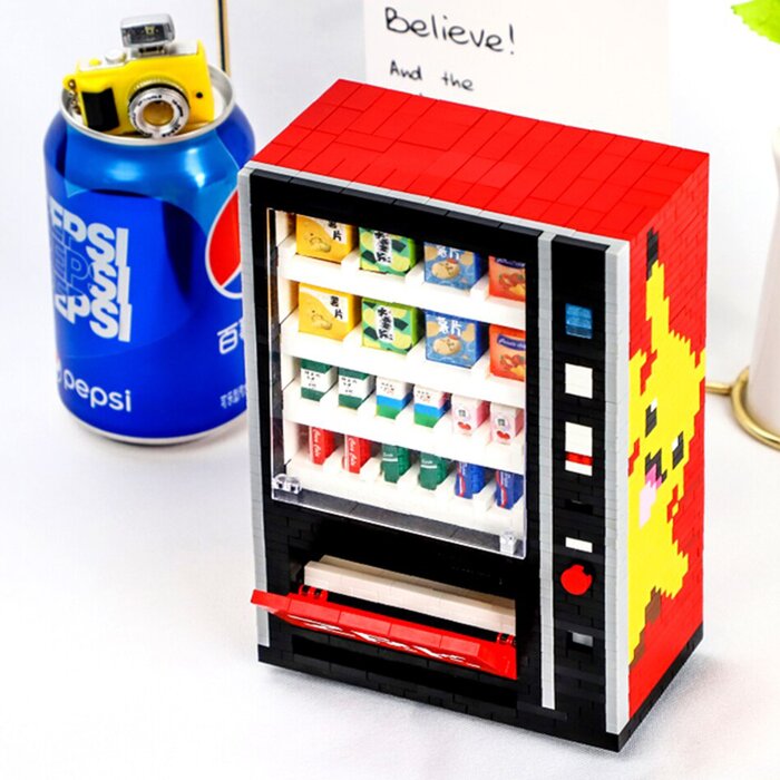 Vending Machine Nano Building Blocks - 116x173x68cm