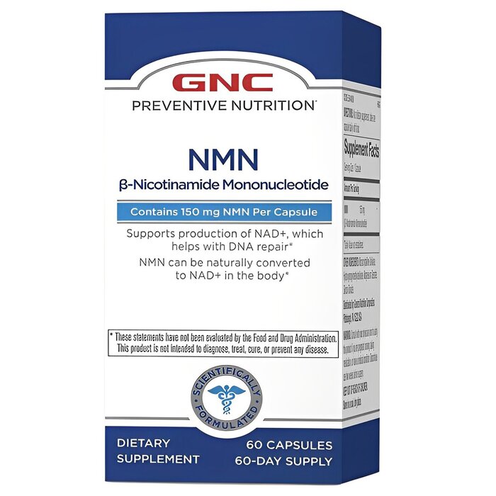 Gnc Nmn - 60 Capsules - 60pcs/box