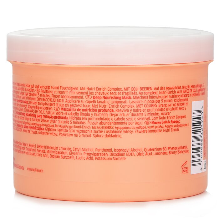 Invigo Nutri Enrich With Goji Berry Deep Nourishing Mask - 500ml/16.9oz