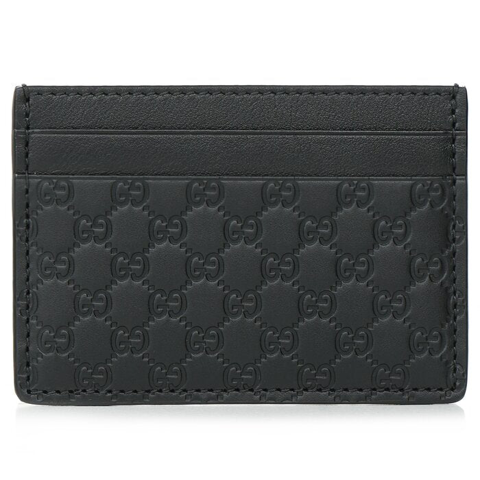 262837 Gucci Microguccissim A Card Holder - Fixed Size