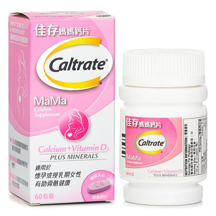 Caltrate - Mama Calcium Supplement 60cap - 60cap