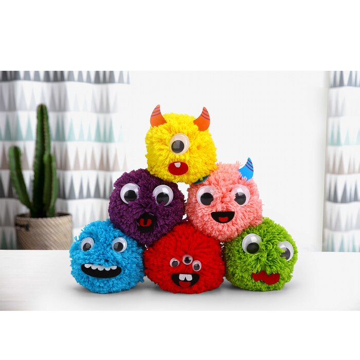 "pom - Pom Craft Kit - The Monster" - 26x7x20cm