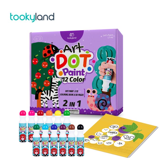 Dot Paint - 12 Color - 29x27x5cm