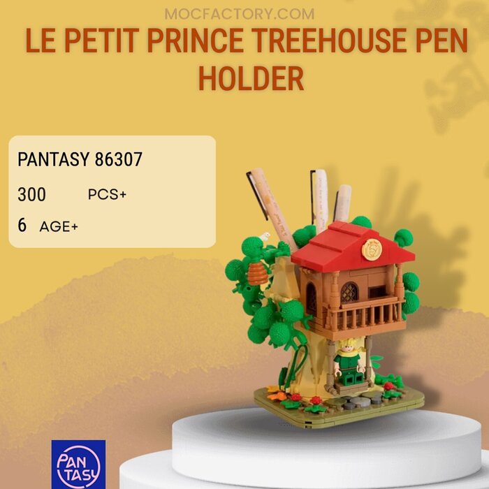 Le Petit Prince Pen Container Building Bricks Set - 144x165x136mm