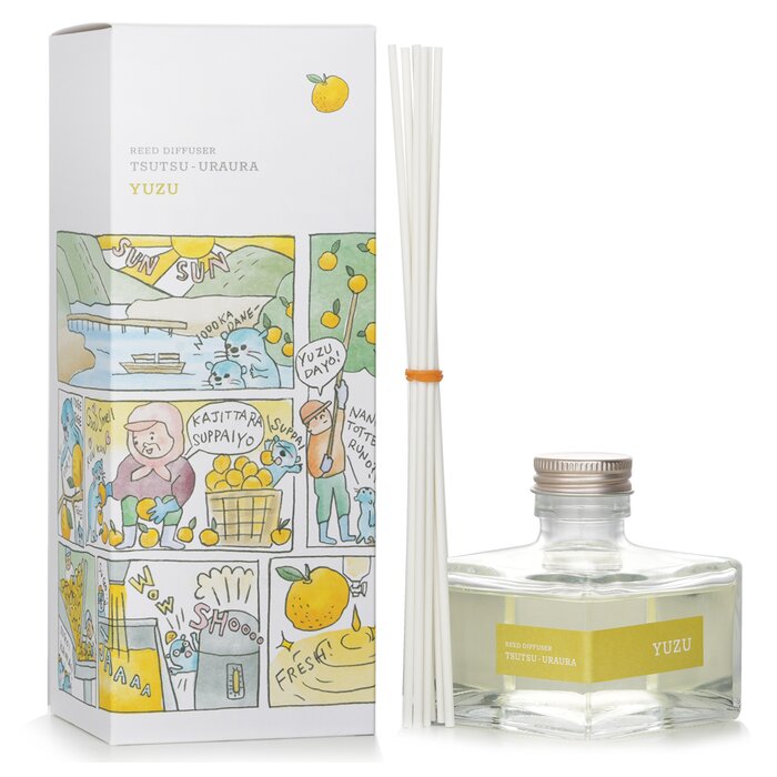 Tsutsu Uraura Deodorant Reed Diffuser - Yuzu - 120ml