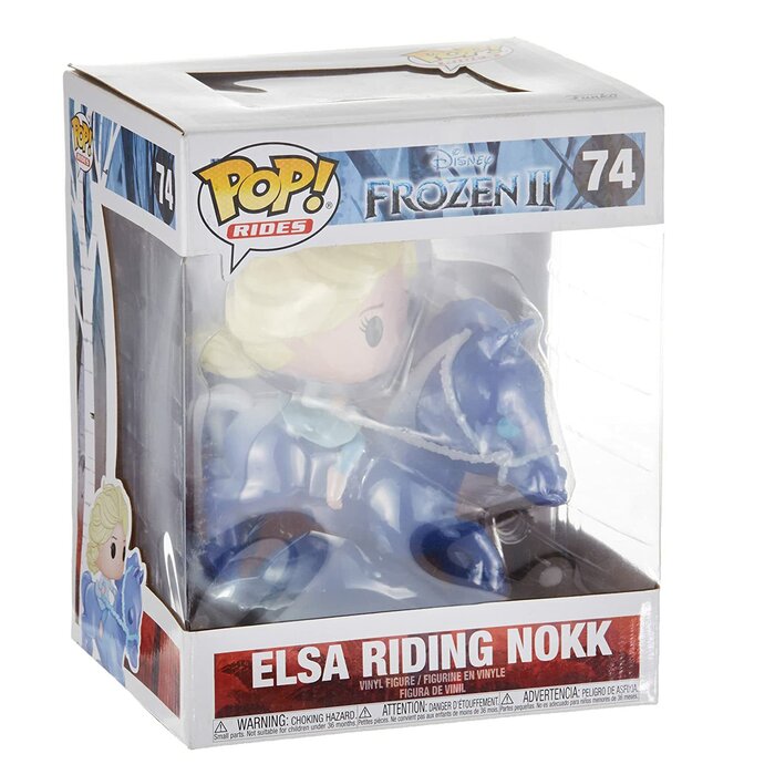 Pop! Ride Disney: Frozen Ii - Elsa Riding Nokk Toy Figures - 21x17x14cm