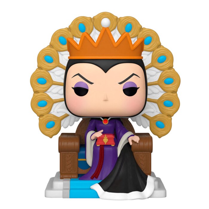 Pop Deluxe: Villains- Evil Queen On Throne Toy Figures - 21x17x14cm