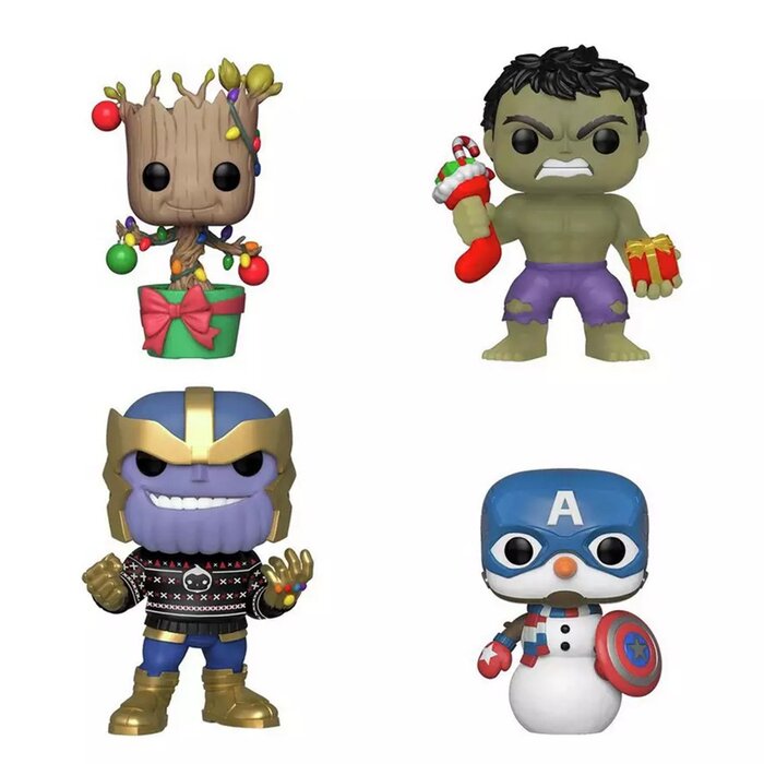 Funko Pop Marvel: Holiday Toy Figures - 16x35x9cm