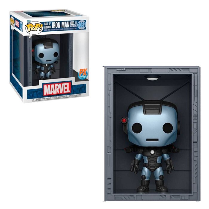 Pop! Deluxe: Marvel Ironman Mk11 - War Machine Toy Figures - 21x17x14cm