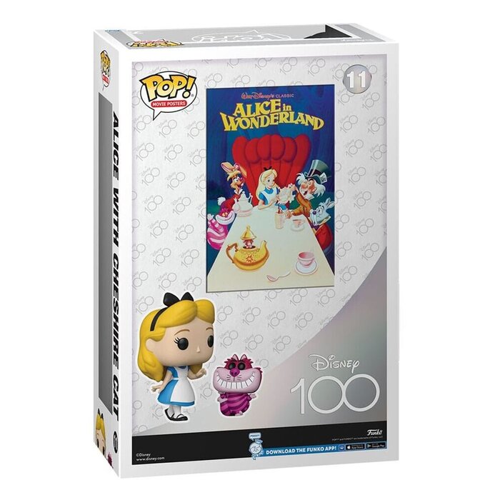 Pop! Movie Poster: Disney- Alice In Wonderland Toy Figures - 44x29x15cm