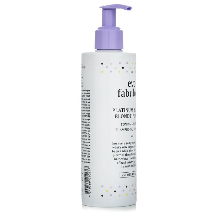 Fabuloso Toning Shampoo - # Platinum Blonde - 250ml/8.4oz