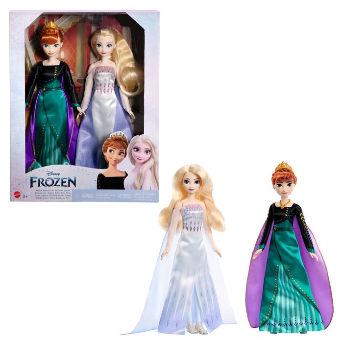 Disney Frozen Queen Anna & Elsa The Snow Queen - 25x6x32cm