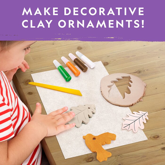 Air -dry Clay Pottery Craft Kit - 19x26x6cm