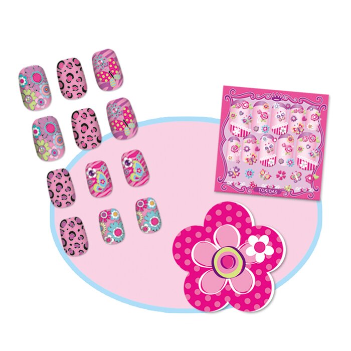 Press On Nail - Ledpard Pattern - 14x14x2cm