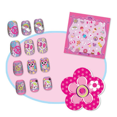 Press On Nail - Peace Pattern - 14x14x2cm