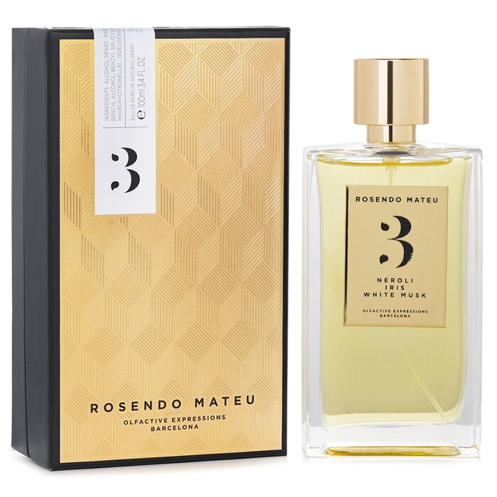 Rosendo Mateu Eau De Parfum Spray - #3 Neroli, Iris, White Musk - 100ml/3.4oz