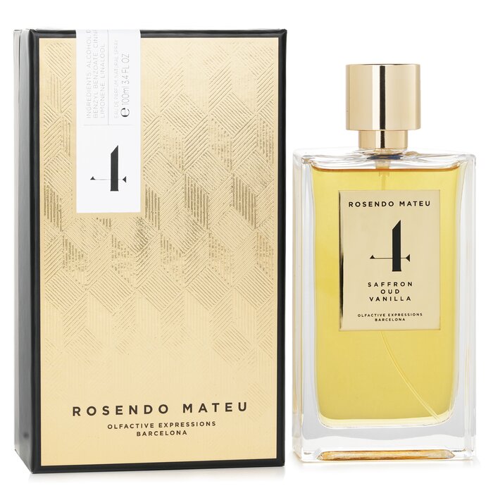 Rosendo Mateu Eau De Parfum Spray #4 Saffron, Oud, Vanilla - 100ml/3.4oz