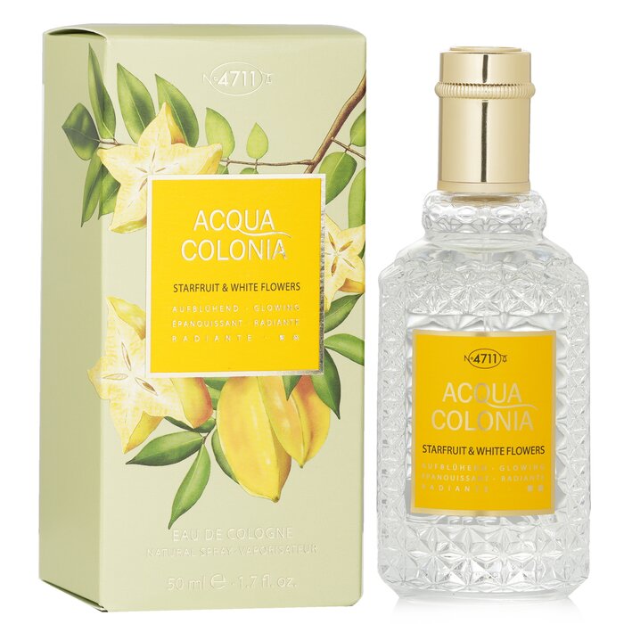 4711 Acqua Colonia Starfruit & White Flowers Eau De Cologne Spray - 50ml/1.7oz