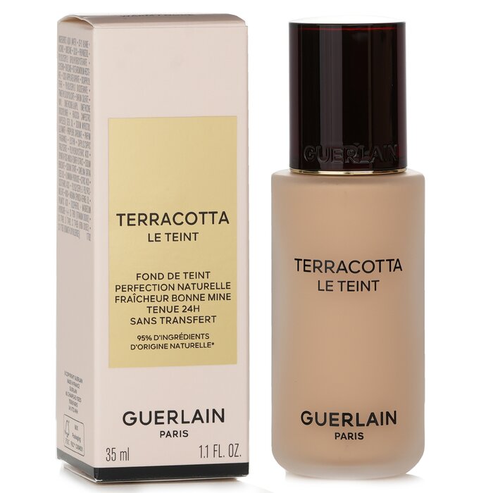 Terracotta Le Teint Healthy Glow Natural Perfection Foundation 24h Wear No Transfer - # 1w Warm - 35ml/1.1oz