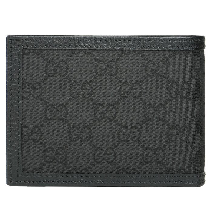 Canvas Web Tab Gg Guccissima Trifold Wallet 217044 - Fixed Size