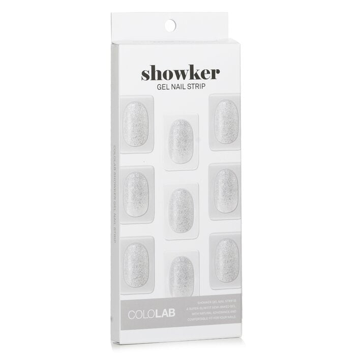 Showker Gel Nail Strip # Cng803 Twinkle Moonlight - 1pcs