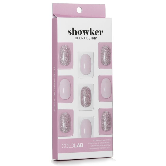 Showker Gel Nail Strip # Csf101 Syrup Pink - 1pcs