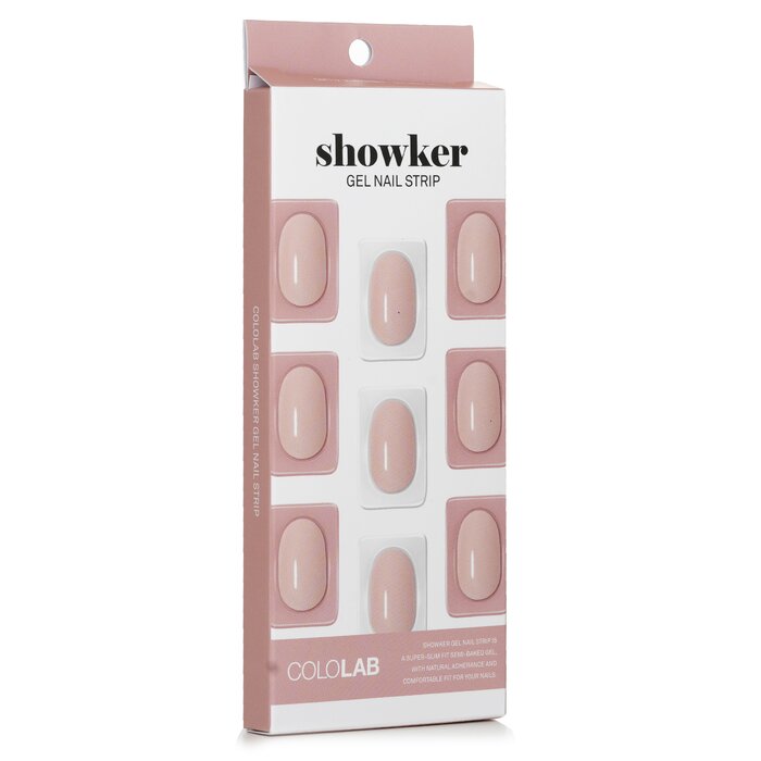 Showker Gel Nail Strip # Csf112 Oh Baby Pink - 1pcs