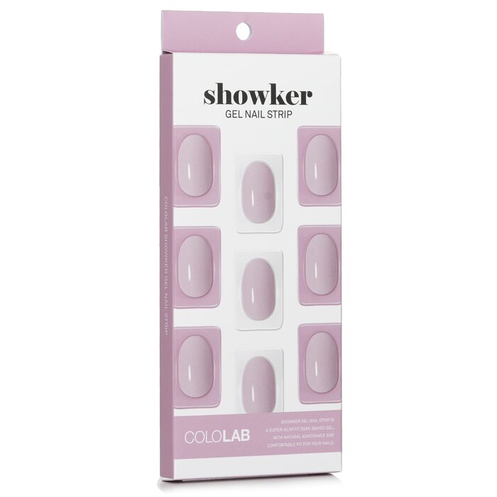 Showker Gel Nail Strip # Csf311 Lovely Violet - 1pcs