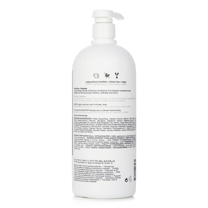 Blonde Pop Purple Toning Conditioner - 1000ml/33.8oz