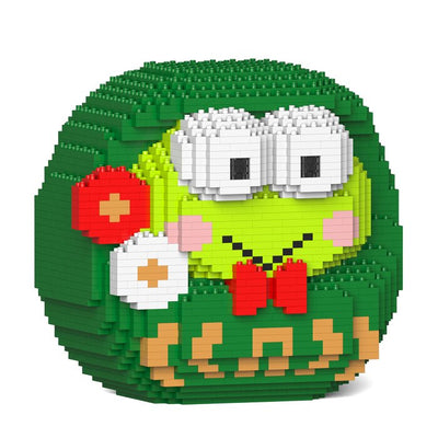 Keroppi Daruma 01s Building Bricks Set - 21x17x21cm