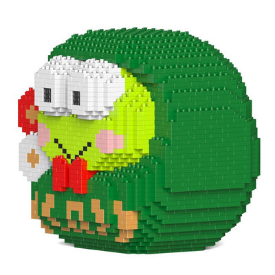 Keroppi Daruma 01s Building Bricks Set - 21x17x21cm