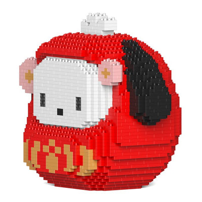 Pochacco Daruma 01s Building Bricks Set - 24x16x21cm