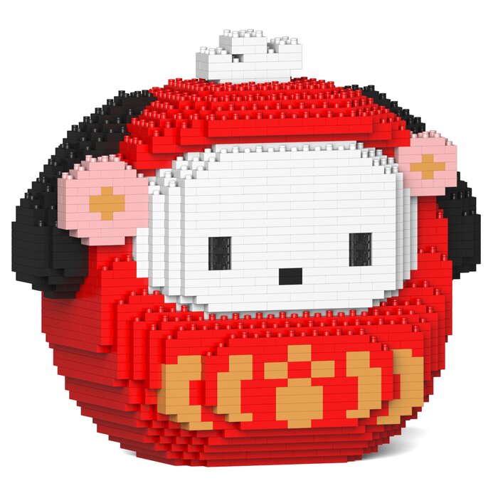 Pochacco Daruma 01s Building Bricks Set - 24x16x21cm